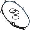 WZLUTAAO Guarnizione coperchio catena di distribuzione, tre anelli di tenuta olio compatibili con VW Jetta GTI Passat Golf R Audi A3 A4 A6 TT 2.0L 06F198107A 06D103121B