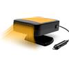 Horuili® Riscaldatore Auto 12V 200W - Sbrinatore e Antiappannamento Portatile a 360° con Presa Accendisigari - Riscaldamento Rapido per Parabrezza e Abitacolo - Adatto alla Maggior parte delle Auto