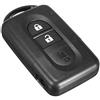 Pro-Plip Chiave Plip compatibile con Micra X-Trail Qashqai Juke Duke Navara Note Pathfinder 2 Pulsanti Guscio Custodia del Telecomando @Pro-Plip