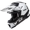HJC Casco C50 SLIDE Nero Bianco Opaco HJC