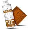 DecorRom Mordente Per Legno, 250ml Opaco Ad Acqua Colorante Per Legno, wood stain Asciugatrice Rapida, Basso Odore, Adatto Per Mobili, Interni Ed Esterni, Porte E Finestre, Armadi, Pareti (Quercia dorata)