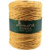 BORGO DE' PAZZI FIRENZE Corda 2mm Cotone (Senape), Filo per Macramè, Cordino per Borse a Uncinetto e Fai da te, Filato per Uncinetto e Ferri Made in Italy, BORGO DE' PAZZI FIRENZE