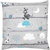 TupTam Federa per Cuscini per Bambini con Motivi Decorativi, Orso Turchese, 40 x 40 cm