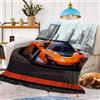 CXYXHW - Coperta per auto sportive, calda e soffice, coperta per bambini in flanella con grafica di auto da corsa, coperta in microfibra per divano, decorazione per la stanza (auto da corsa 1, 150 x