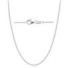 QUADRI - Catenina Argento 925 - Collana Uomo Donna - Idea Regalo - Larghezza 1.2 mm - Lunghezza 40.50 cm - Collana Donna Made in Italy