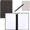 NQEUEPN Notebook Cancellabile, 24x16,5cm Notebook Cancellabile a Secco Riutilizzabile Notebook Cancellabile Notebook Lavagna per Lavoro Casa Ufficio (Grigio Intenso)
