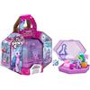 My Little Pony Mini World Magic F5244 - Set portachiavi in cristallo + statuetta 2,5 cm + accessori, motivo: Izzy Moonbow