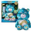 Basic Fun Care Bears - Peluche per pancia luminosa da 35 cm, con orsacchiotto per i desideri - Giocattolo morbido ed ecologico con distintivo luminoso - Collezione confortante per bambini e fan