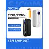 SJCAM C100 Plus Mini 4K Action Camera Pocket WiFi EIS Indossabile Sport DV Cam Pesca Vlog Moto con guscio impermeabile 30M