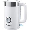 Steba - Bollitore WK 10 Bianco | Cassa a doppia parete (interno in acciaio inox e plastica) con funzione termica, capacità 1,7 litri, indicatore di temperatura fino a 100 °C, apertura del coperchio