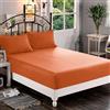 Elegant Comfort 1500, Lenzuolo con angoli profondi fino a 40,64 cm, di qualità alberghiera, in morbida microfibra, resistente a pieghe e sbiadimento, per letto singolo/1 piazza e mezzo, corallo