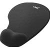 Tappetino Mouse LINQ MP2421 con poggiapolso Antiscivolo Nero