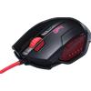 Mouse GAMMEC GP4 Nero-Rosso - M0GP4R