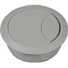 Passacavi Diamentro 60mm ABS FIN SILVER
