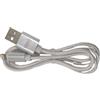 Enivoitech CAVO USB IPHONE 1M ENIVOITECH - NYLON ARGENTO