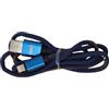 Enivoitech CAVO USB IPHONE 1M ENIVOITECH - JEANS BLU