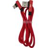 Enivoitech CAVO USB TIPO-C 1M ATTACCO LATERALE ENIVOITECH - JEANS ROSSO