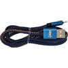 Enivoitech CAVO USB MICRO 1M ENIVOITECH - JEANS BLU