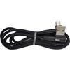 Enivoitech CAVO USB MICRO 1M ATTACCO LATERALE ENIVOITECH - JEANS NERO