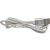 Enivoitech CAVO USB MICRO 1M ENIVOITECH - NYLON ARGENTO