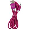 Enivoitech CAVO USB MICRO 1M ENIVOITECH - NYLON FUCSIA