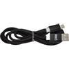 Enivoitech CAVO USB MICRO 1M ENIVOITECH - NYLON NERO