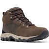 Columbia Newton Ridge Plus 2 Suede Wp, Scarponi da trekking alta Uomo, Elk Mountain Red, 43 EU