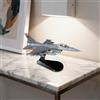 Modello Di Aereo F-16C In Scala 1:72 Con Supporto Per Scrivania, Soggiorno, Casa
