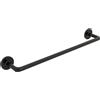 Lineabeta Porta asciugamani Sbecà in ottone nero L.50 cm