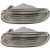Generisch 2 indicatori di direzione laterali compatibili con Fiat Doblo Fiorino Qubo Multipla Punto Stilo Panda Idea Linea Compatibile con Citroen Nemo Peugeot Bipper Lancia Musa Indicatore di