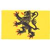 AZ FLAG Bandiera Nord-Passo di Calais 90x60 cm Poliestere 100D 2 Occhielli | Uso interno ed esterno bandiera decorativa del Nord-Passo di Calais doppie cuciture e bordi rinforzati