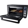 Steba Forno per barbecue, ca. 30 l, interno 8 programmi automatici, ad esempio Air Fry, 3 livelli di inserimento, calore superiore e inferiore, KB E300, nero