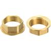 QUARKZMAN 2 Set 1.2 Pollice Dado di Bloccaggio per Rubinetto a O-Ring, Dado di Bloccaggio Femmina per Idraulica, Raccordo a Dado, Fissaggi per Guarnizioni