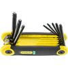 STANLEY 2-69-266 Chiavi Esagonali Torx, Modello 3, Set di 8 Pezzi