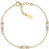 Amen Gioielli Bracciale Donna Amen RAINBOW in Argento 925 Gold codice BRGRSEGRO