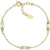 Amen Gioielli Bracciale Donna Amen RAINBOW in Argento 925 Gold codice BRGRSEGVE