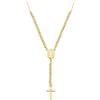 Amen Gioielli Collana Donna Amen ROSARIO in Argento 925 Gold codice CLCRMIGGD4