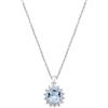 Amen Gioielli Collana Donna Amen in Argento 925 ROYAL LADY ACQUAMARINA codice CLLDGBBAC