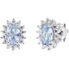 Amen Gioielli Orecchini Donna Amen ROYAL LADY Acquamarina in Argento 925 codice ORLDPBBAC