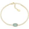 Amen Gioielli Bracciale Tennis Donna Amen MIRACOLOSA in Argento 925 DORATO codice BTMISMGTIZ16