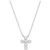 Amen Gioielli Collana Donna Amen CROCE in Argento 925 rodiato codice CLCRBOBBZ3