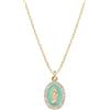 Amen Gioielli Collana Donna Amen MEDAGLIA Miracolosa Argento 925 dorato codice CLMISMGTI