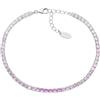 Amen Gioielli Bracciale Donna Amen TENNIS DEGRADE' ROSA Argento 925 codice BT25DEBRO17