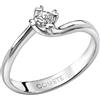 Comete Anello SOLITARIO Donna COMETE Cuori in Oro 18kt Diamante 10 P.Ct. codice ANB1581