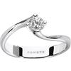 Comete Anello SOLITARIO Donna COMETE Oro 18kt Diamante 17 P.Ct. codice ANB2037