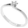 Comete Anello SOLITARIO SOGNO Donna COMETE in Oro 18kt Diamante 9 P.Ct. codice ANB2512