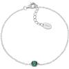 Amen Gioielli Bracciale Donna Amen PUNTO LUCE Verde Argento 925 codice BRCIPBBVEZ