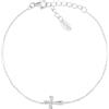 Amen Gioielli Bracciale Donna Amen CROCE Argento 925 codice BRCROBBZ