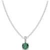Amen Gioielli Collana Donna Amen PUNTO LUCE VERDE Argento 925 codice CLCIPBBVEZ