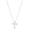 Amen Gioielli Collana Donna Amen CROCE Ondulata Argento 925 codice CLCROBBZ